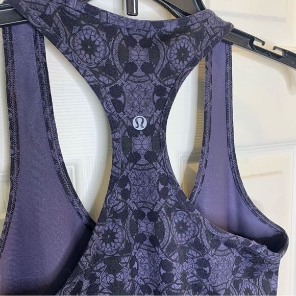 Lululemon Cool Racerback, Prisma Nightfall Size 6 - Picture 5 of 9